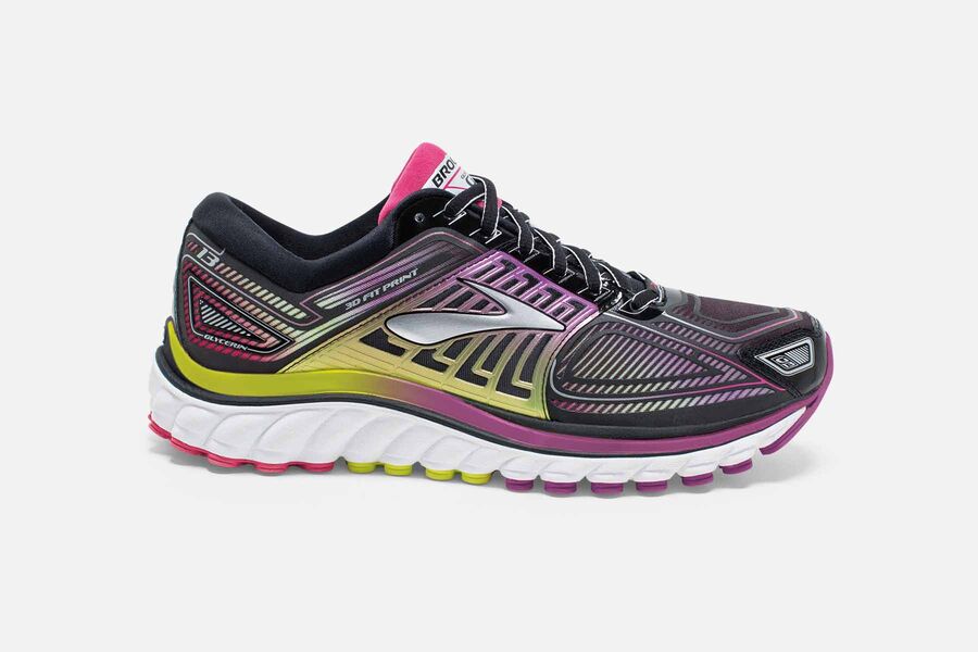 Tenis Corrida Brooks Glycerin 13 Feminino Brasil - Multicoloridas 2906154-FT